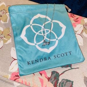 Kendra Scott Charm And Necklace
